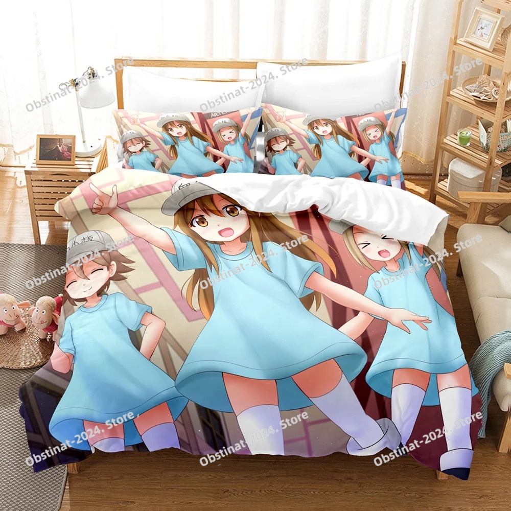 3d Print Cells At Work Cartoon - Home Textiles Images 评论和价格