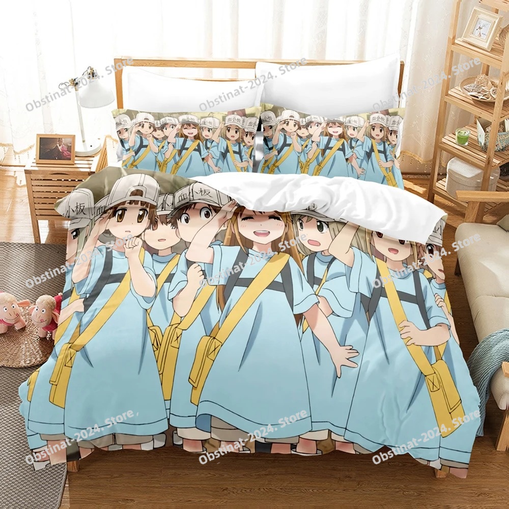3d Print Cells At Work Cartoon - Home Textiles Images 评论和价格