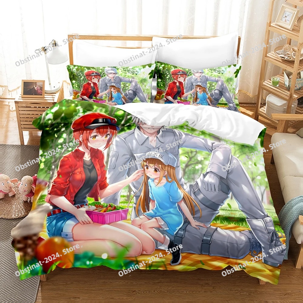 3d Print Cells At Work Cartoon - Home Textiles Images 评论和价格
