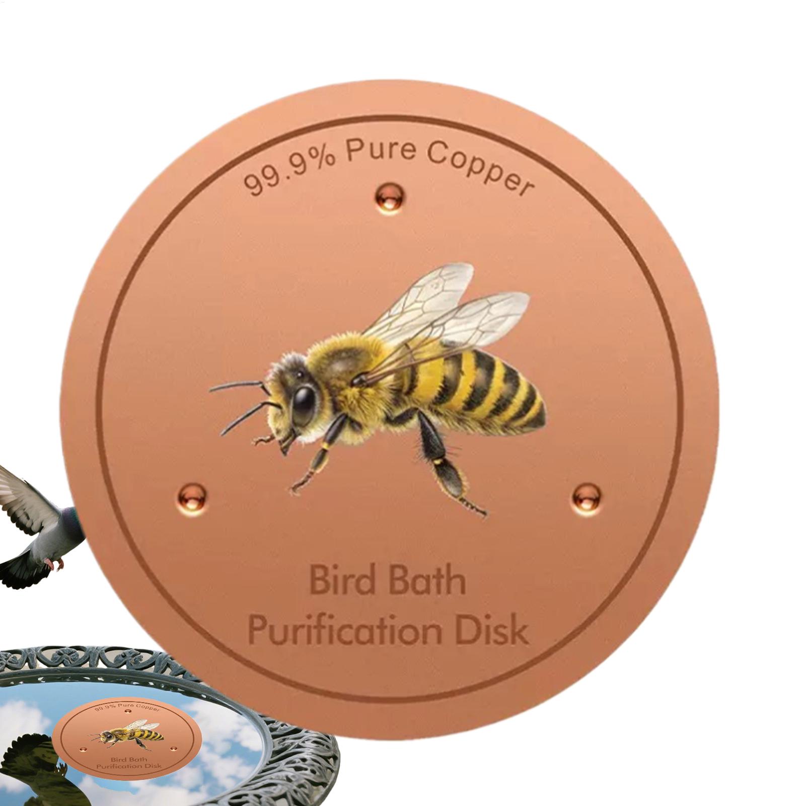 10cm Bee P attern Bird Bath Di - P & C Home Textiles Usa 评论和价格