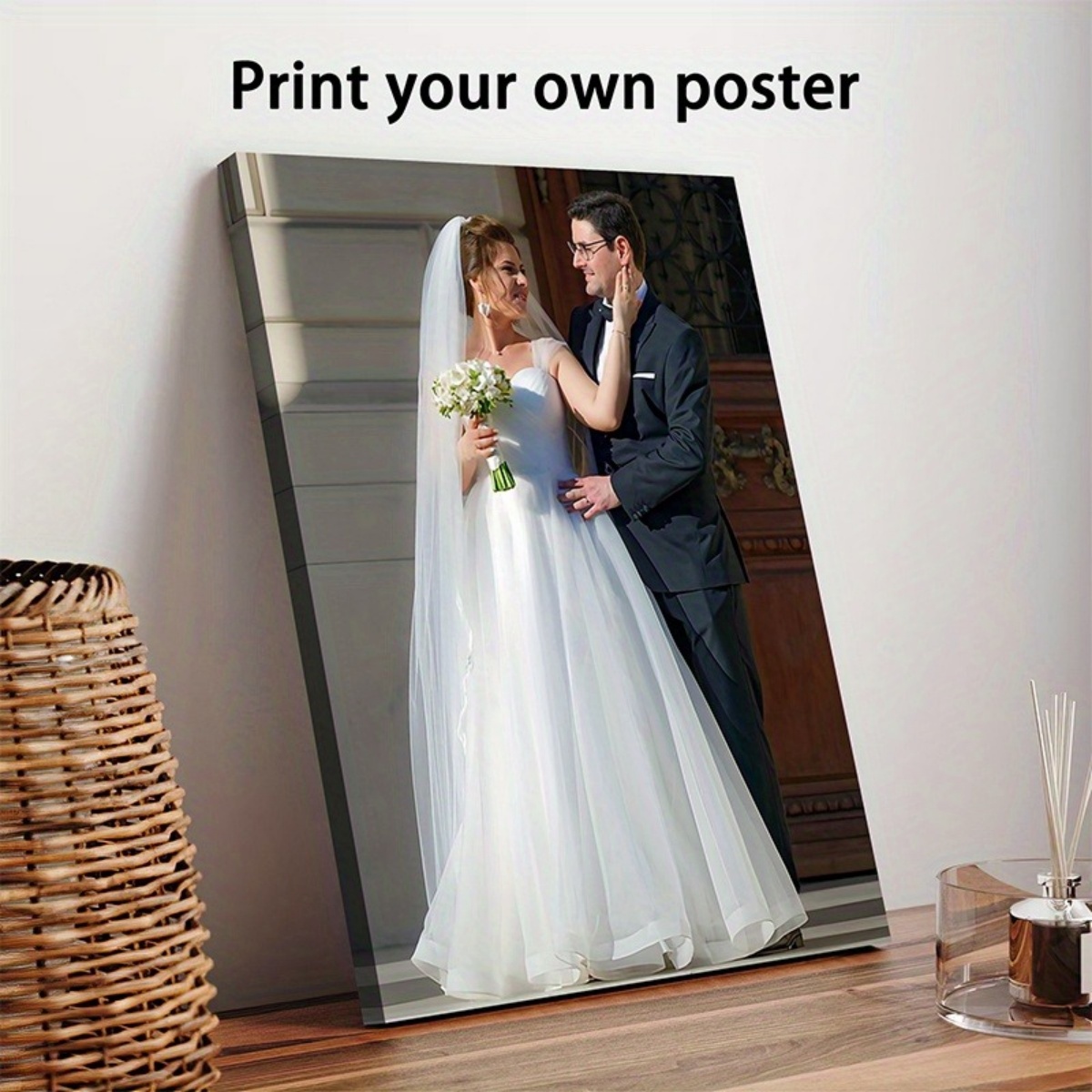 Custom 2D Photo Canvas Print – - Home Textiles Images 评论和价格