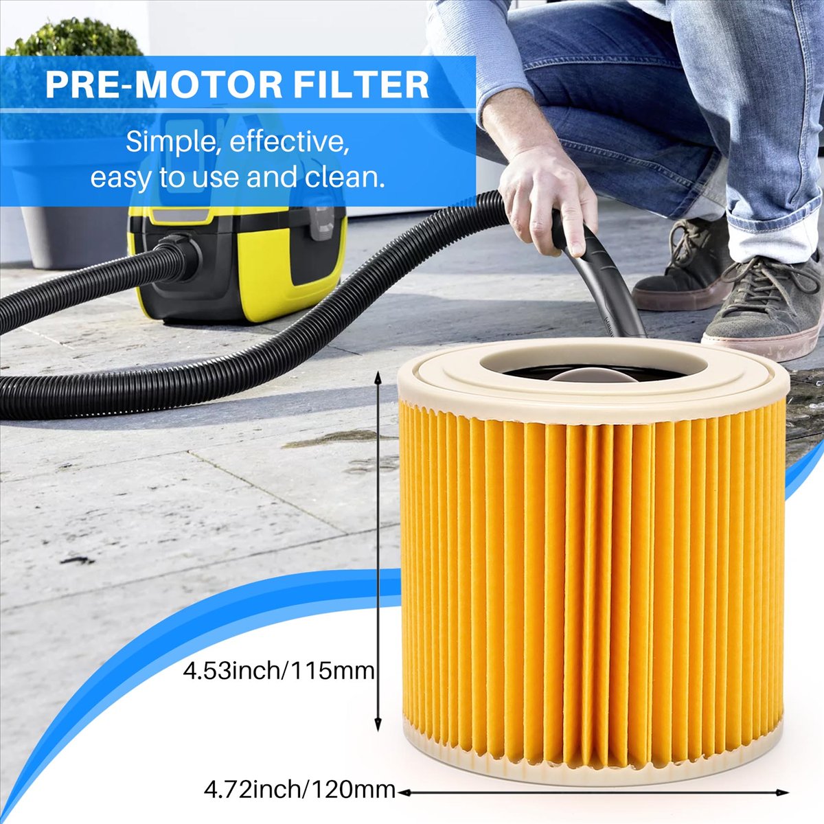 YDSC 2 Pcs Cartridge Filter fo - P & C Home Textiles Usa 评论和价格