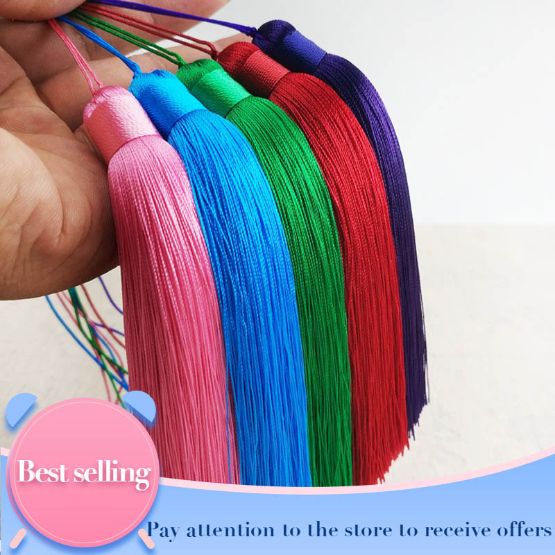 1Pcs 12CM Polyester Silk Beads - Home Ec Textiles 评论和价格