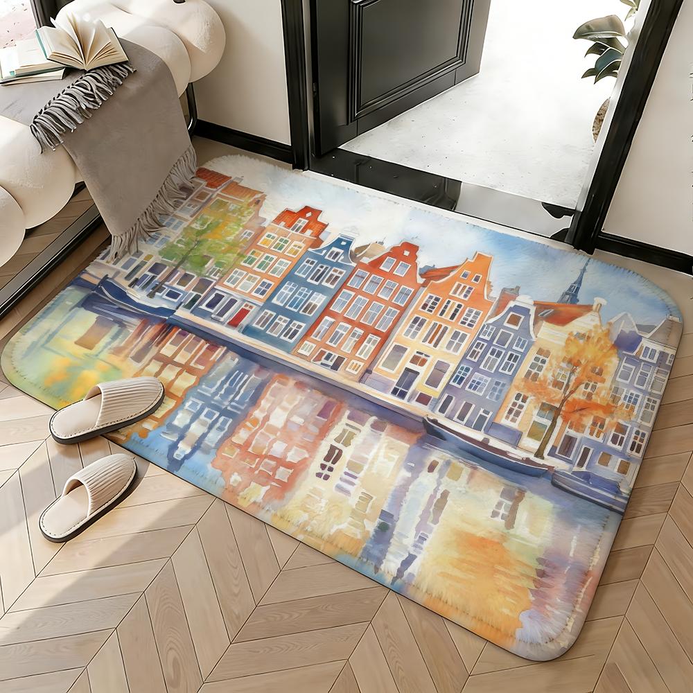 Soft Absorbent Non-Slip Rug Pl - Home Textiles Netherlands 评论和价格