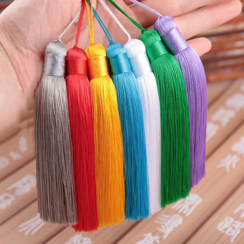 2Pcs 12CM Polyester Tassels wi - Home Ec Textiles 评论和价格