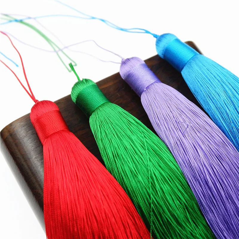 2Pcs 12CM Polyester Tassels wi - Home Ec Textiles 评论和价格