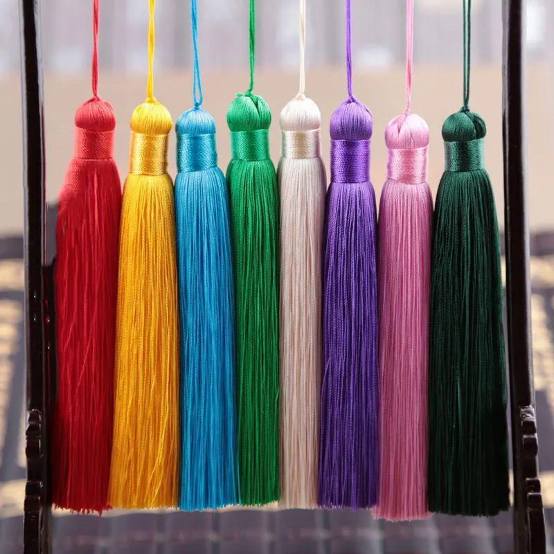 2Pcs 12CM Polyester Tassels wi - Home Ec Textiles 评论和价格