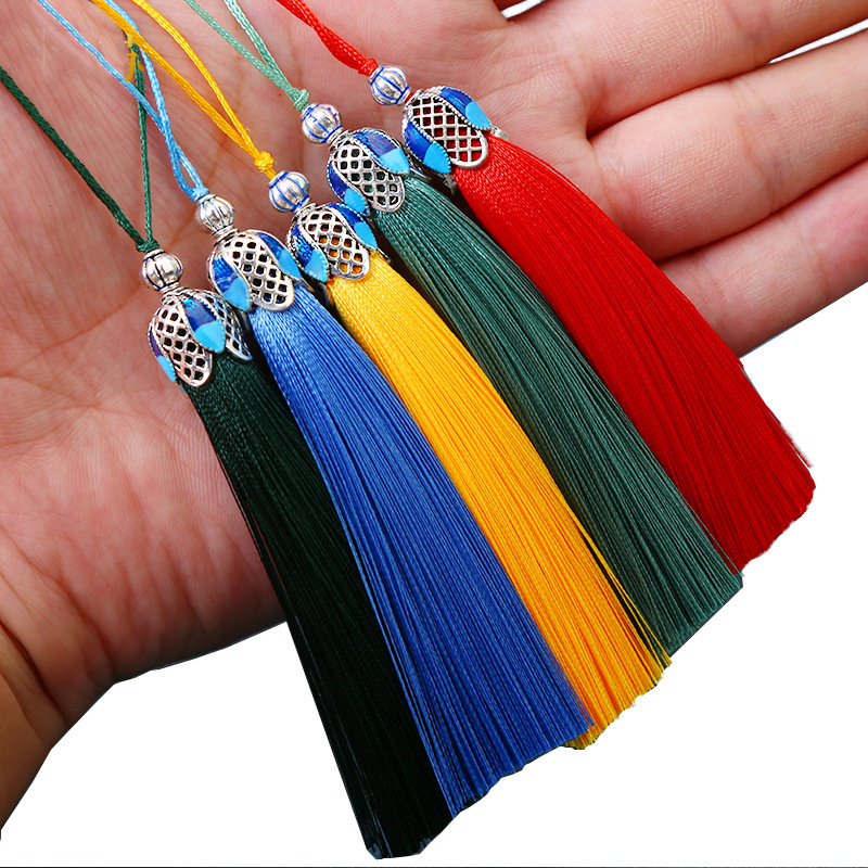5/10Pcs 8cm Silk Tassel Fringe - Home Ec Textiles 评论和价格