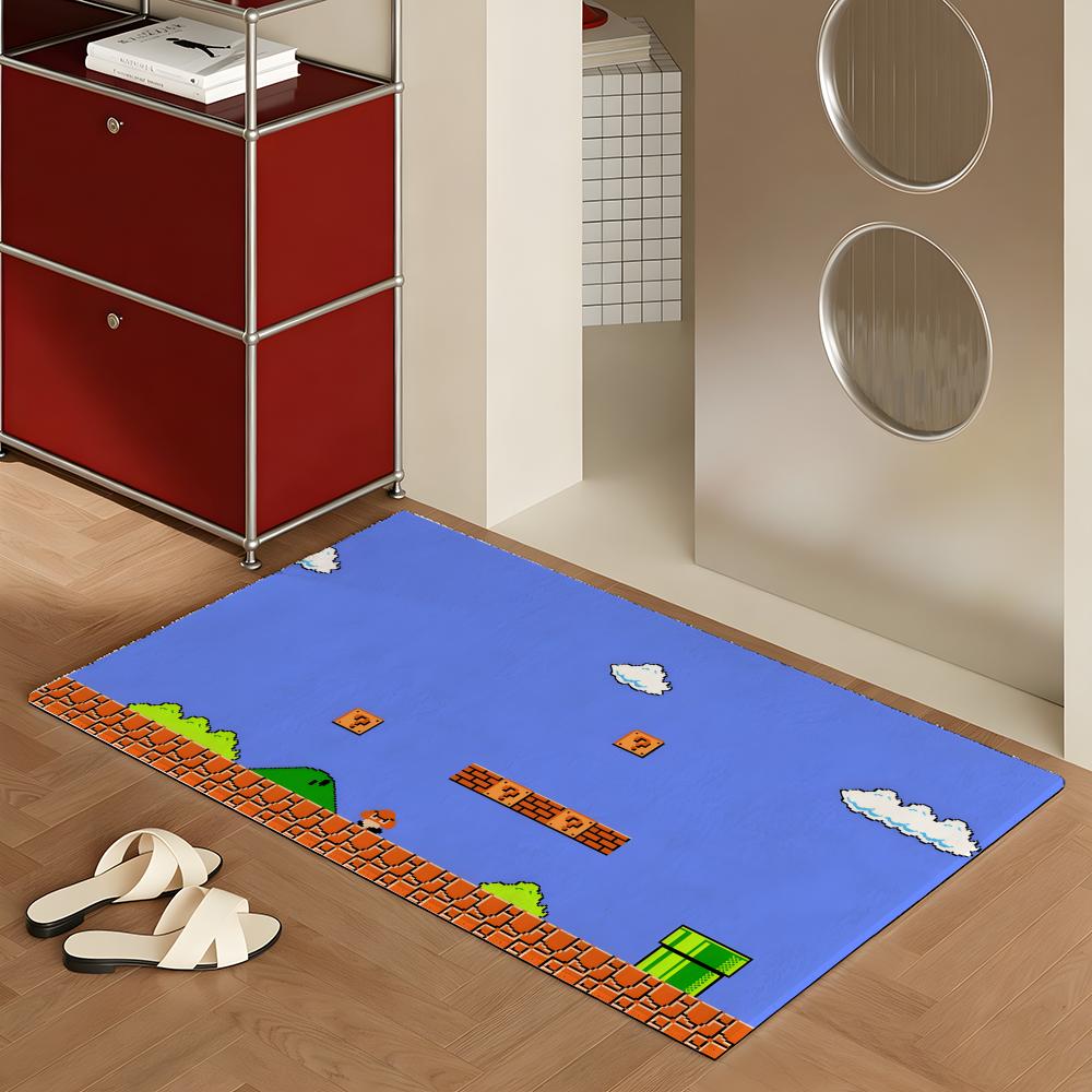 Anime Pixel Image Floor Mat So - Home Textiles Images 评论和价格