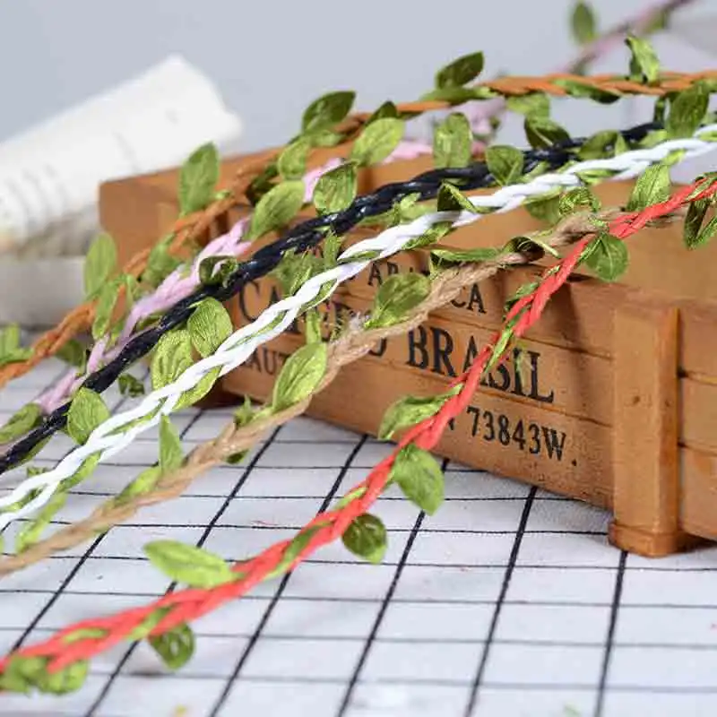 5Meter DIY Hemp rope with Leaf - Home Ec Textiles 评论和价格