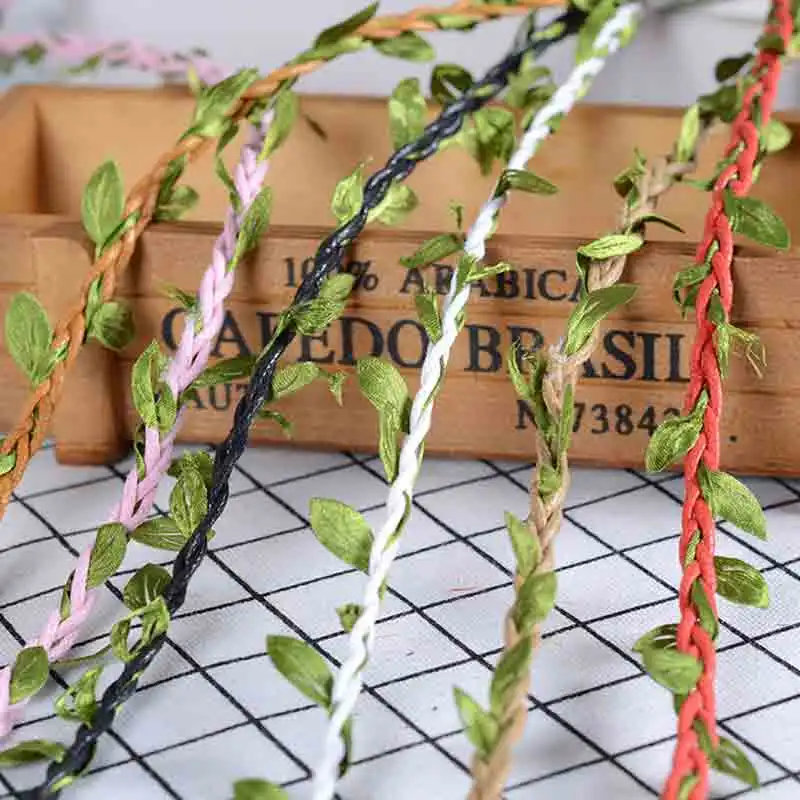 5Meter DIY Hemp rope with Leaf - Home Ec Textiles 评论和价格